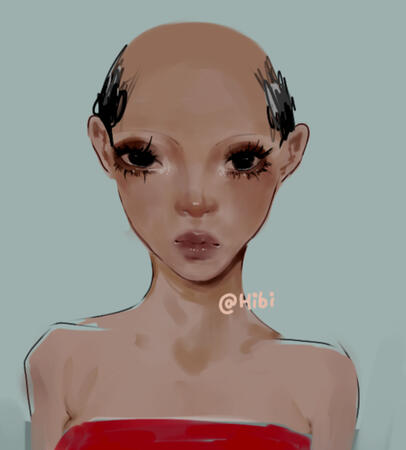 silly half rendered headshot- £15